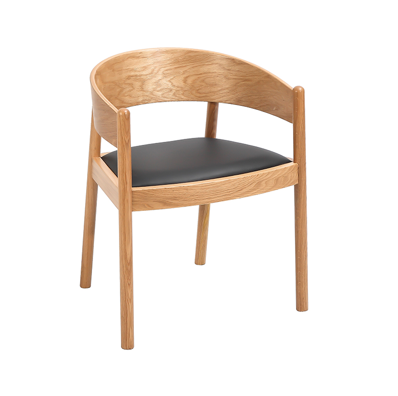 Silla de Comedor Tapizada con Cojín de Asiento de PU